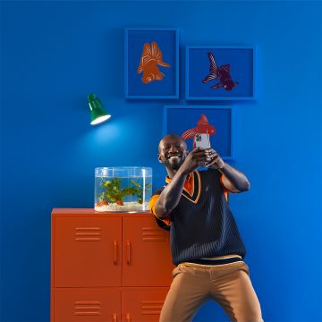La aplicación WiZ para ajustar la luz
