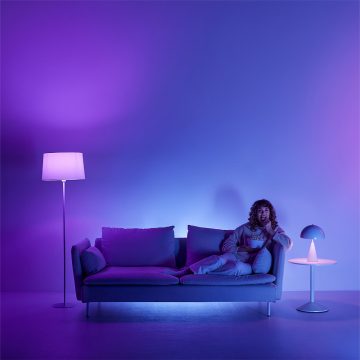 Scegli l'atmosfera con l'app WiZ